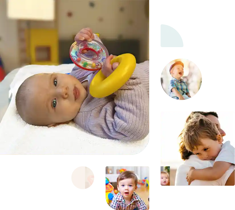 home-children.terapia kindertherapie - verschiedene Bilder von Kinder